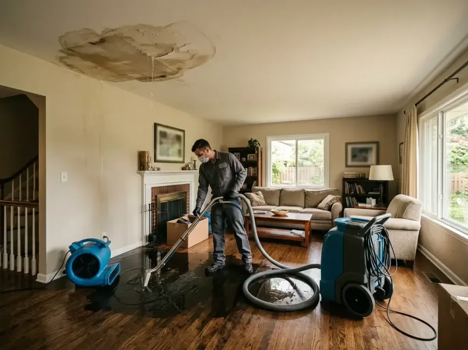 attic-pipe-burst-ceiling-drip-008 — frequently asked questions, Water Damage Restoration & Carpet Care in Flanders, NJ